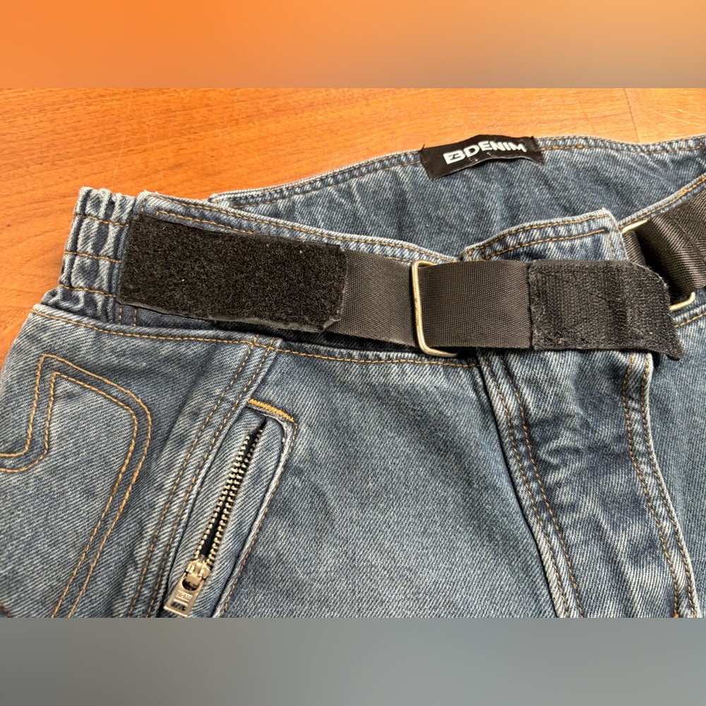 EB Denim Moto Jeans Women’s Small - Picture 8 of 16